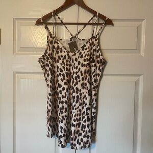 Ours Leopard Print Top